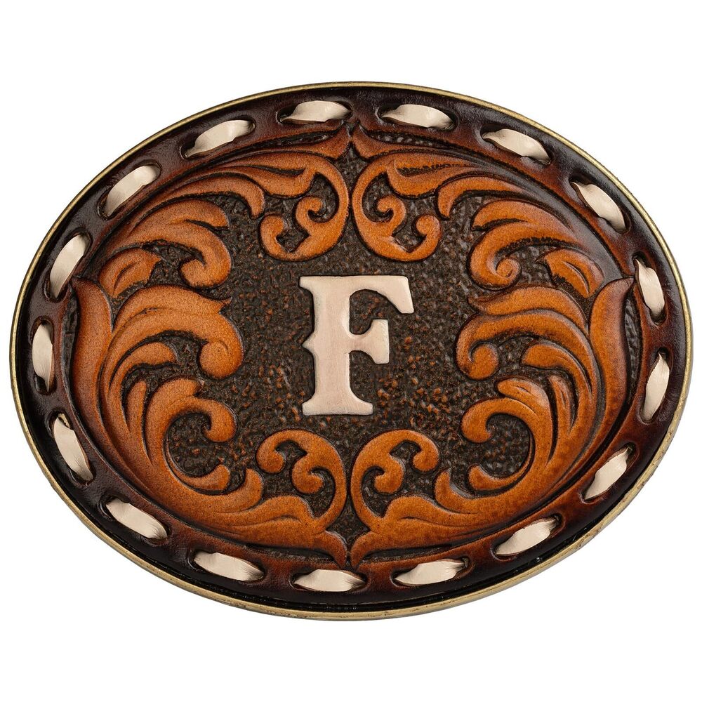 8856 Western Belt Buckle for Cowboy & Cowgirl - Handmade Leather Engraved